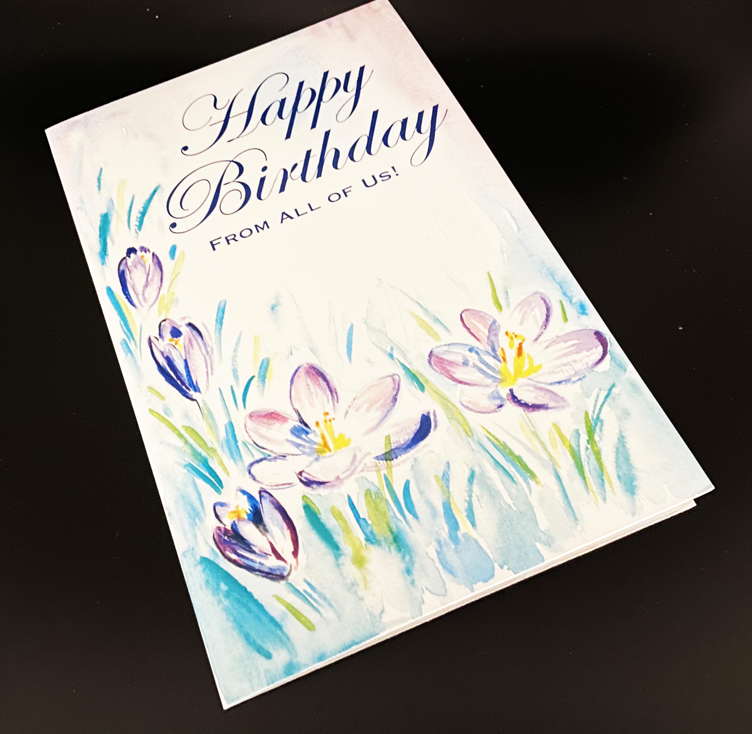 SUITS TV Series S02E05 Norma's Birthday Card Prop from Rachel Zane given to Donna Paulsen